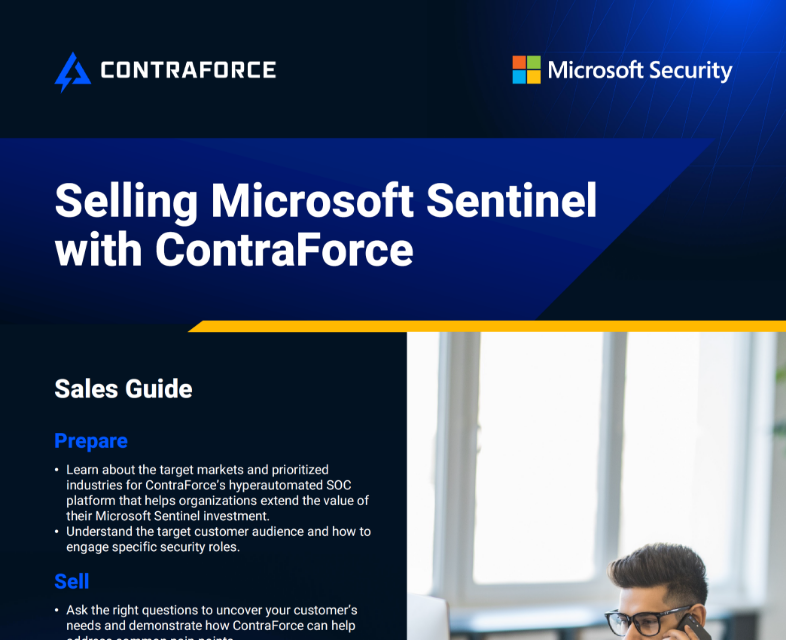 Selling Microsoft Sentinel with ContraForce